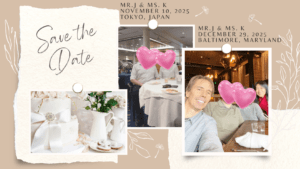 ラブストーリーは突然に。でもそれは、あなたの「結婚する」という覚悟が引き寄せた必然の奇跡・国際結婚相談所TJM