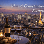 外国人男性が参加するイベント｜ワイン＆おしゃべりの会